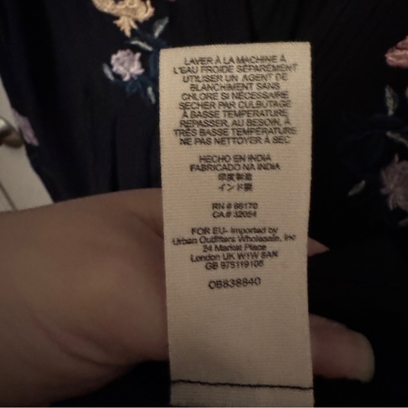 Free People Mia Floral Embroidered Long Sleeve Dress - Picture 12 of 12